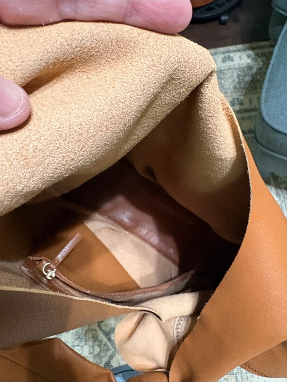 Elizabeth and James vegan knotted hobo bag